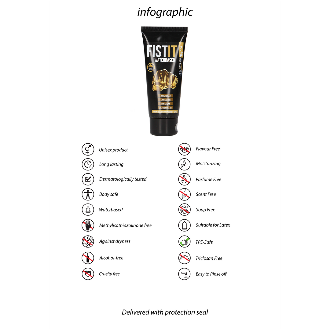 Wasserbasiertes Gleitmittel - 3,4 fl oz / 100 ml