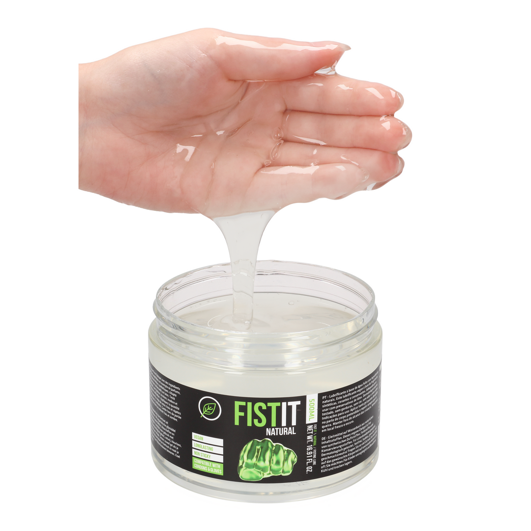 Natürlicher wasserbasierter Gleitmittel - 17 fl oz / 500 ml