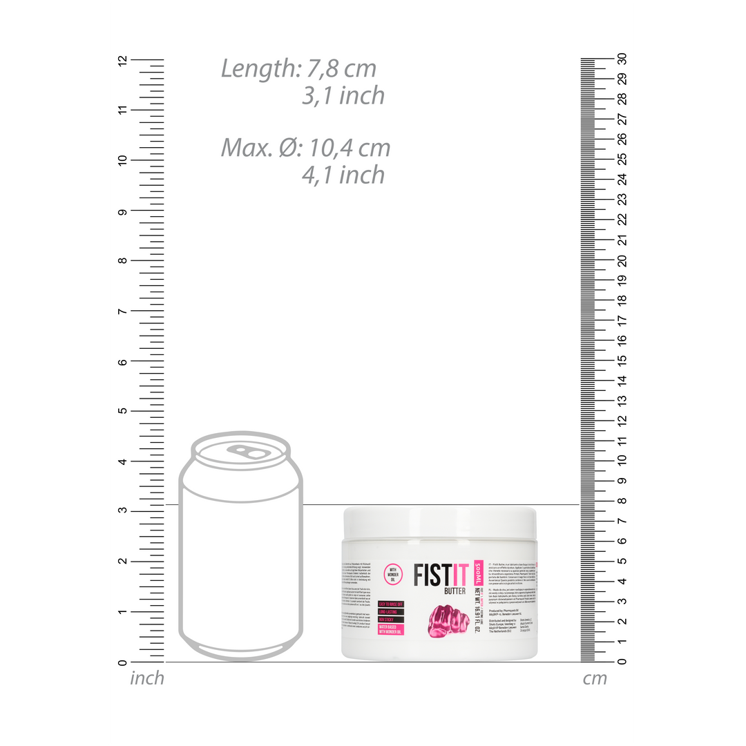 Wasserbasiertes Gleitbutter - 17 fl oz / 500 ml