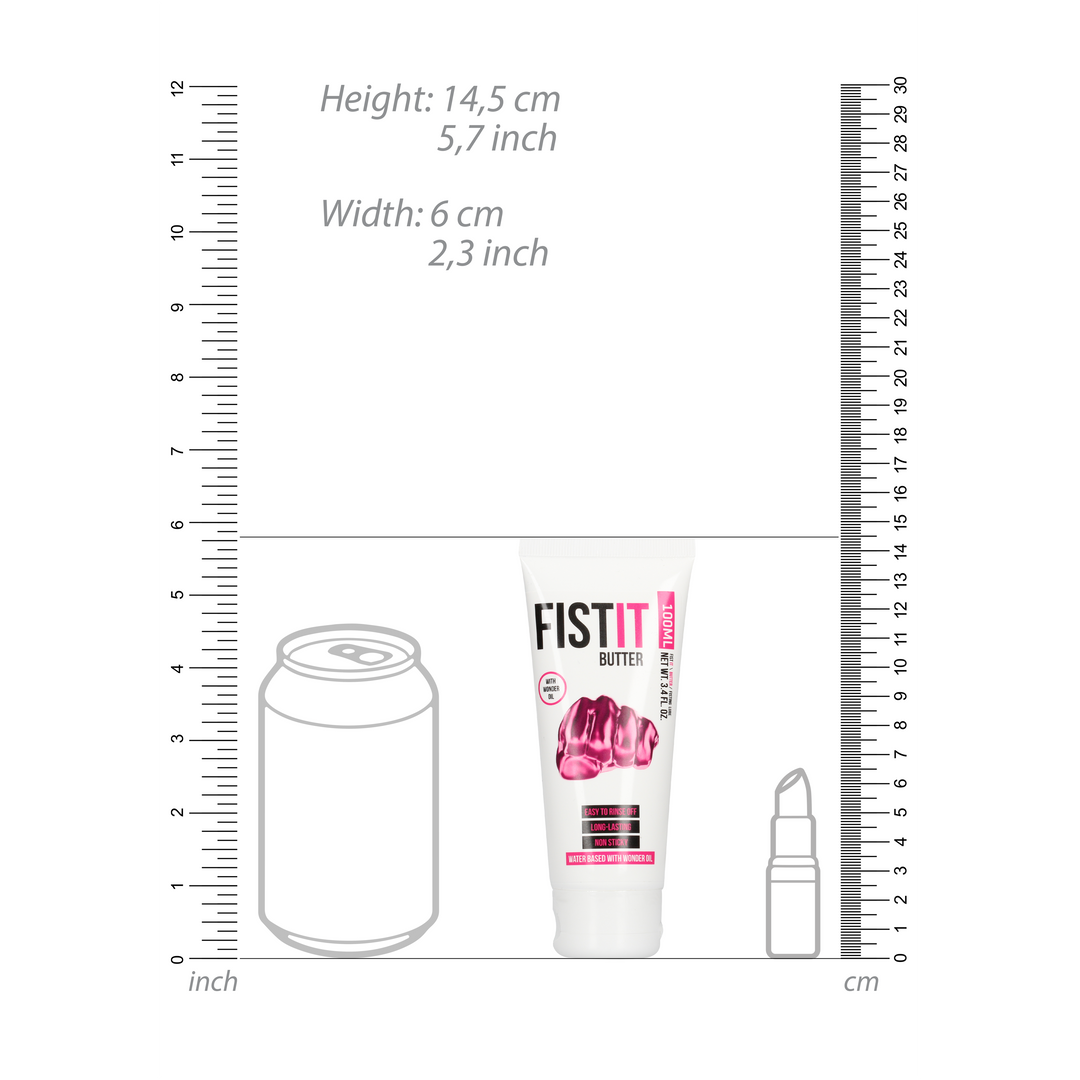 Wasserbasierte Gleitbutter - 3,4 fl oz / 100 ml
