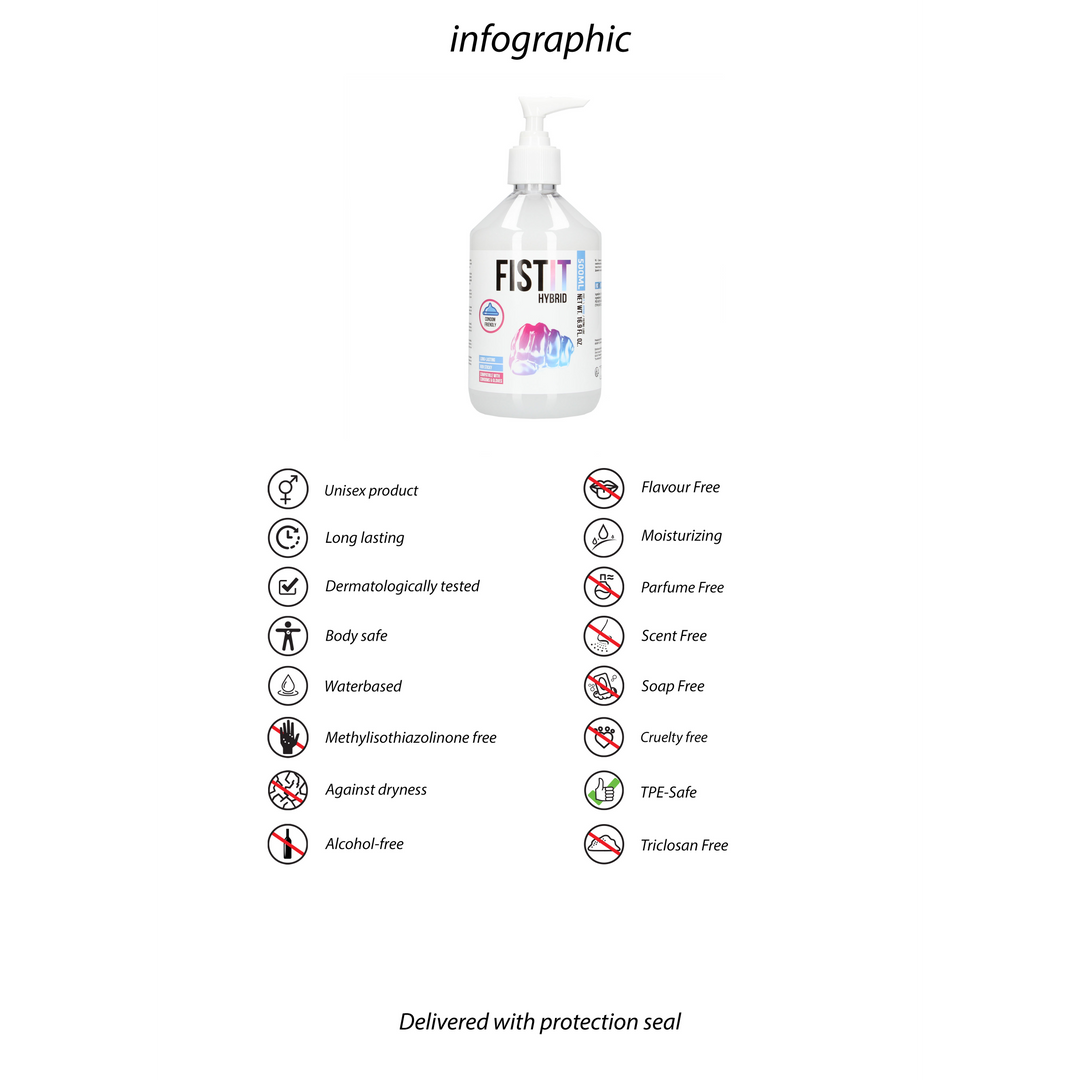 Hybrid-Schmiermittel - 17 fl oz / 500 ml - Pumpe