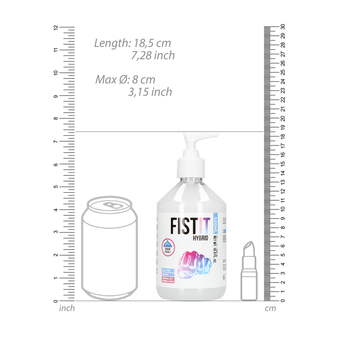 Hybrid-Schmiermittel - 17 fl oz / 500 ml - Pumpe