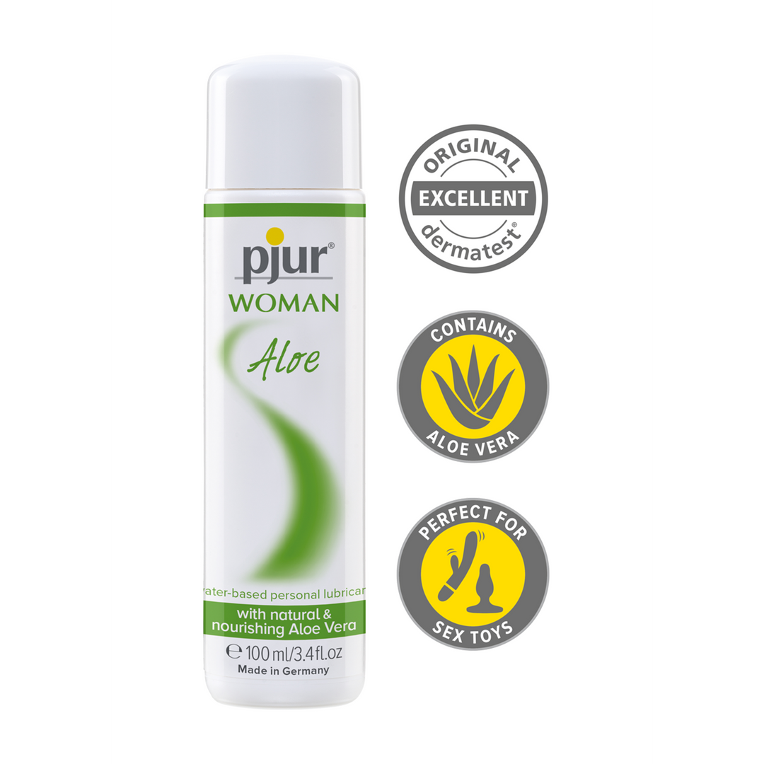 Woman Aloe - Waterbased Lubricant with Aloe Vera - 3.4 fl oz / 100 ml