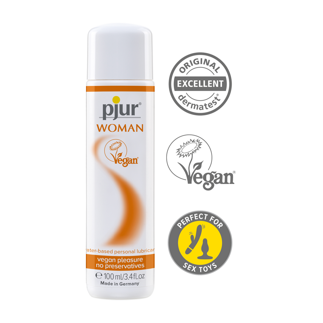 Woman Vegan - Waterbased Vegan Lubricant - 3.4 fl oz / 100 ml