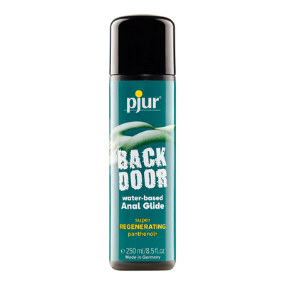 Backdoor Panthenol - Wasserbasierte Anal-Lubrikant und Massagegel mit Panthenol - 8 fl oz / 250 ml