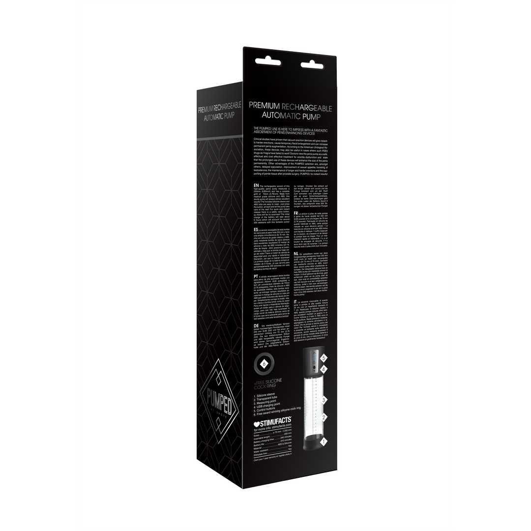 Premium wiederaufladbare automatische Pumpe