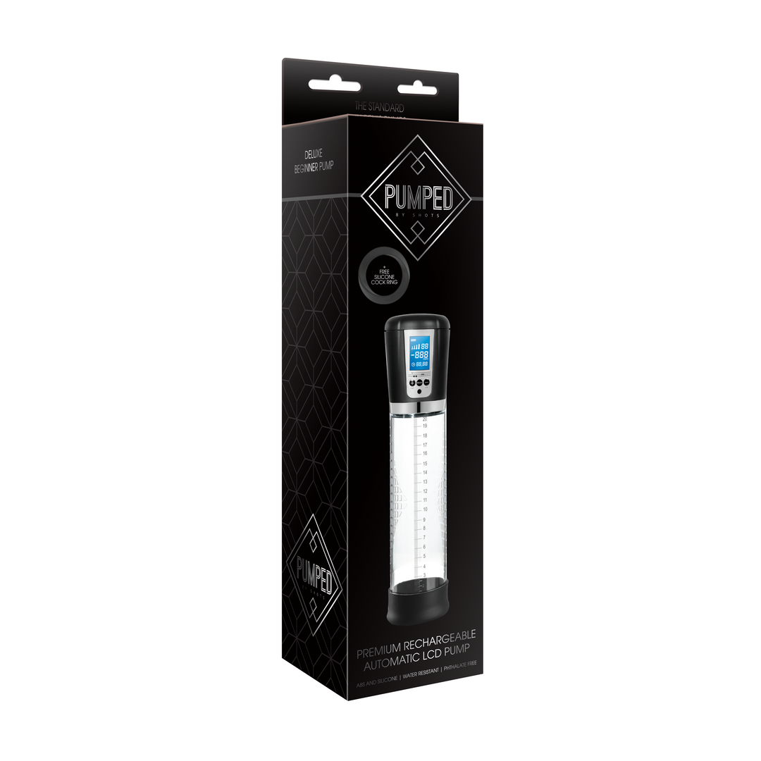 Premium wiederaufladbare automatische LCD-Pumpe