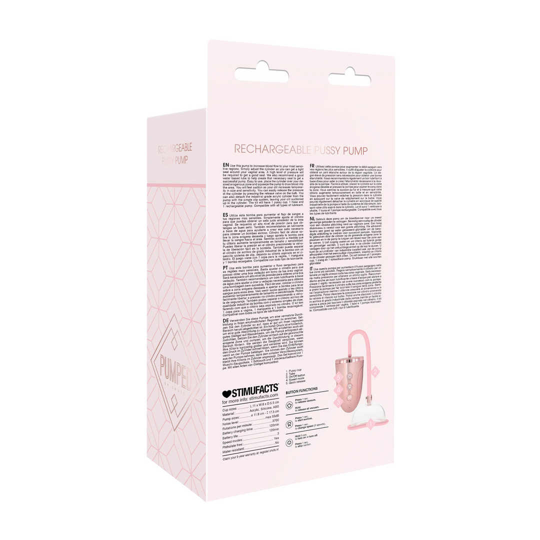 Wiederaufladbare Pussy-Pumpe