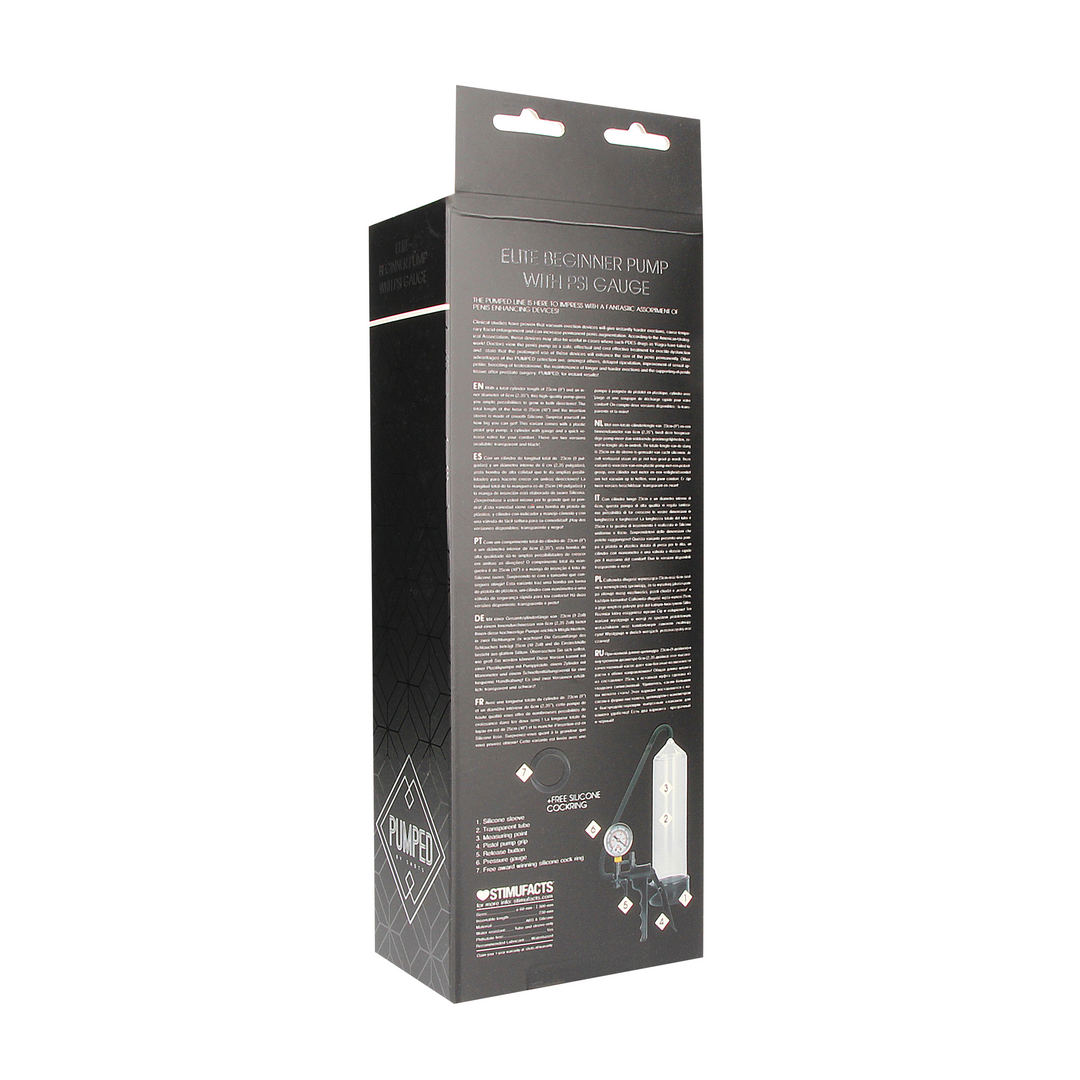 Elite Beginner Pumpe mit PSI Anzeige