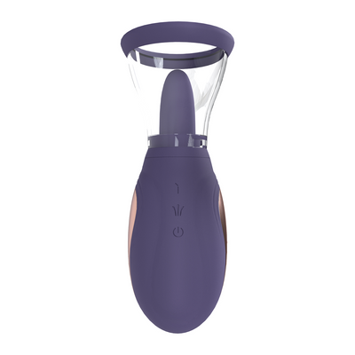 Enhance - Wiederaufladbare Vulva- und Brustpumpe - Lila