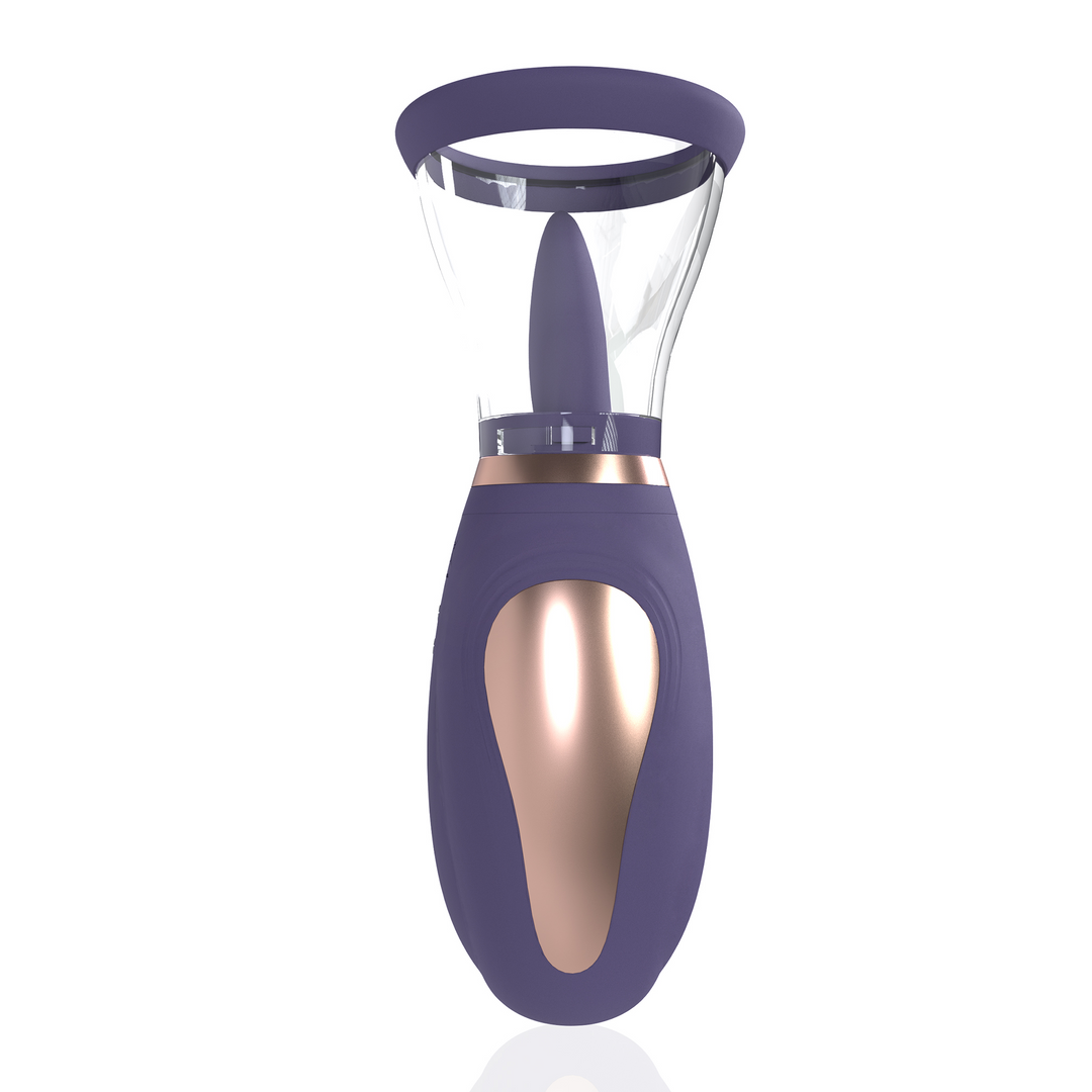 Enhance - Wiederaufladbare Vulva- und Brustpumpe - Lila