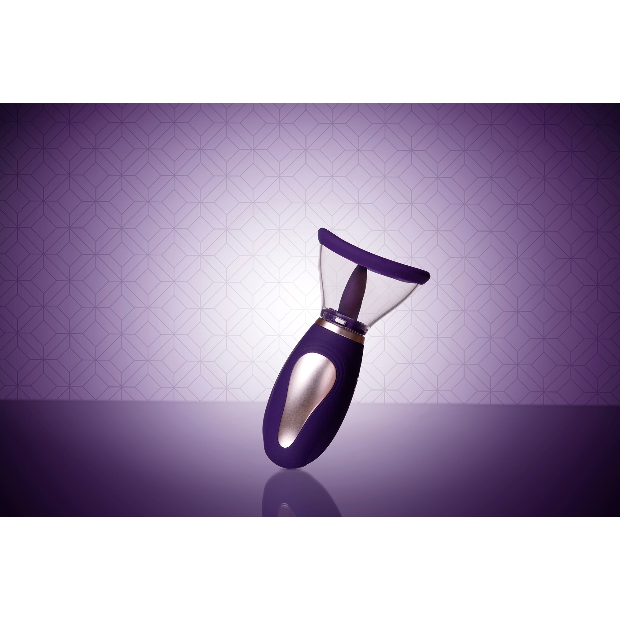Enhance - Wiederaufladbare Vulva- und Brustpumpe - Lila