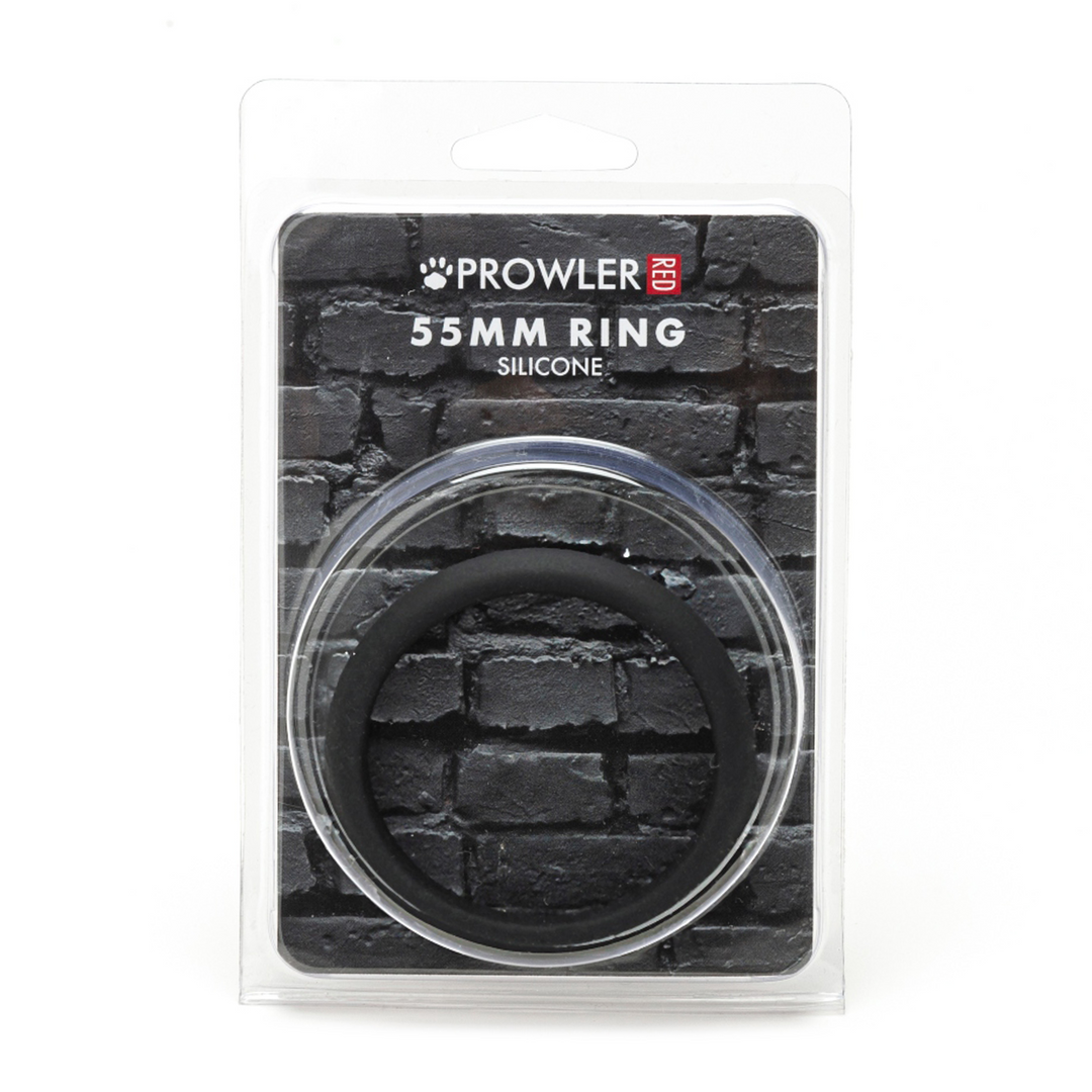 Silicone 55mm Ring - Schwarz