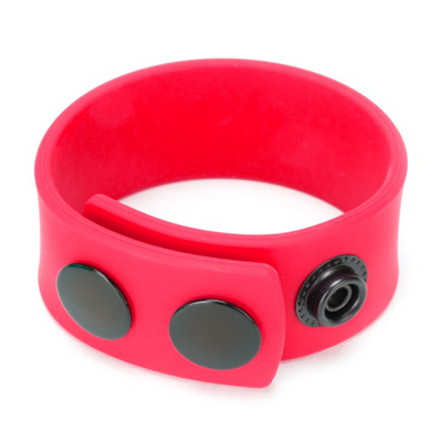 Silicone Cock Strap - Rot