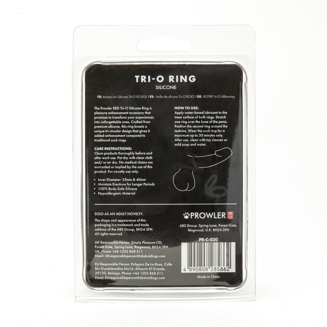 Tri-O Silikonring - Schwarz
