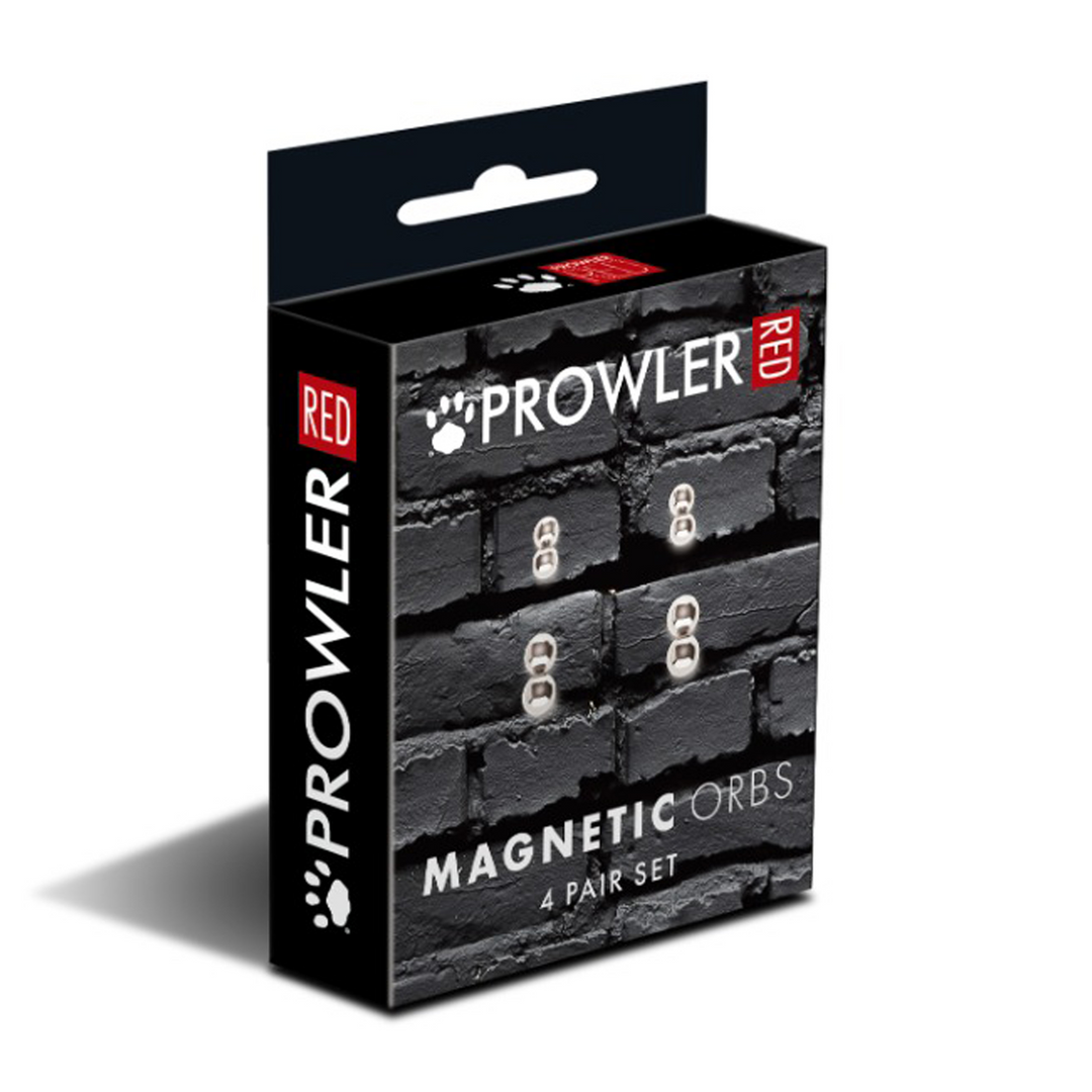 Magnetische Kugeln - 4 Paar Set - Silber