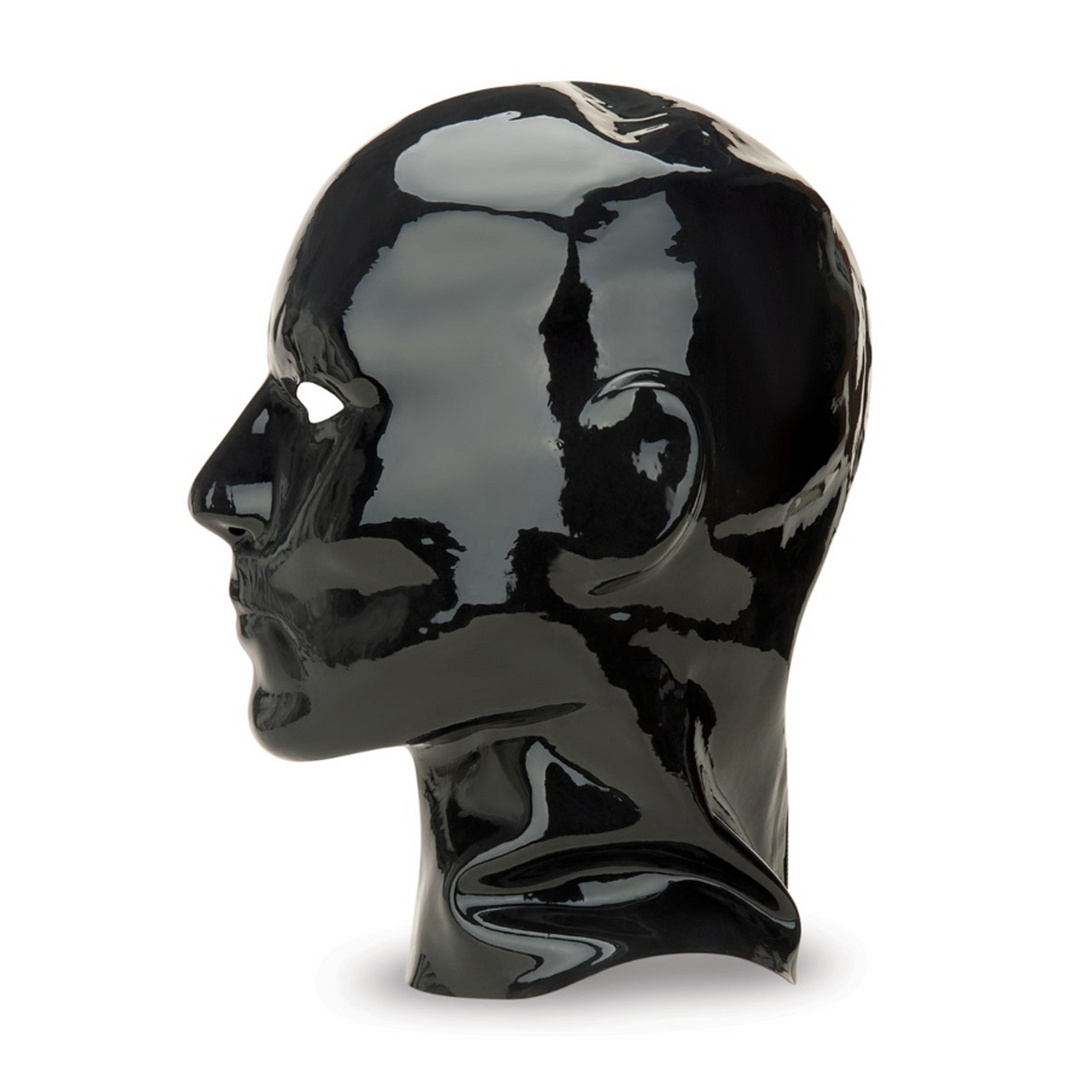 Latex Haube - Schwarz