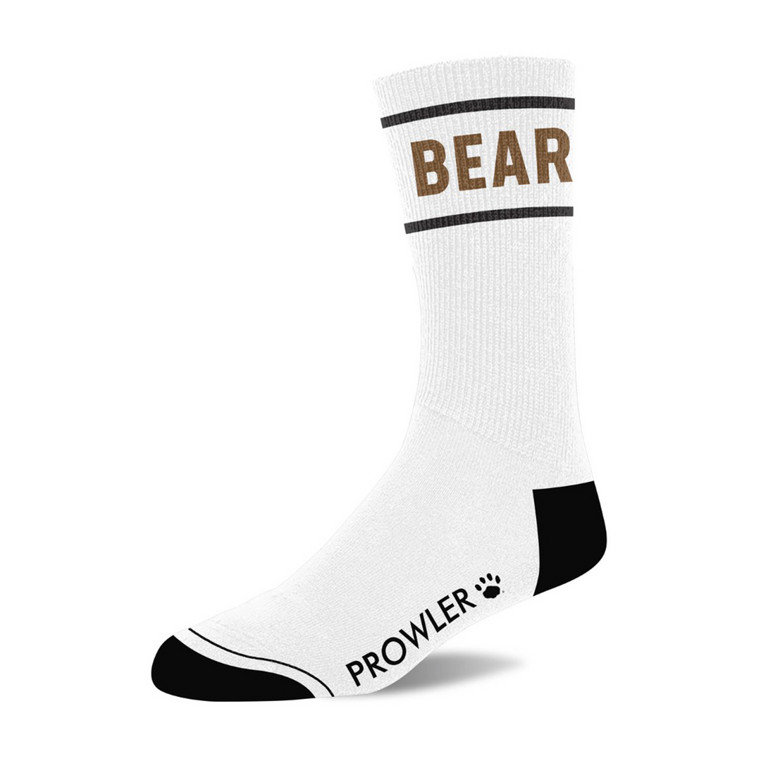 Bären Socken - Weiß/Braun