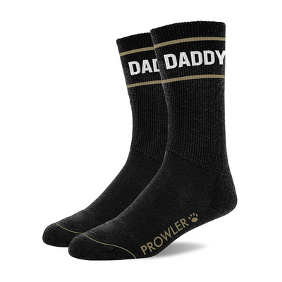 Daddy Socken - Schwarz/Weiß