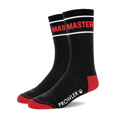 Master Socks - Schwarz/Rot