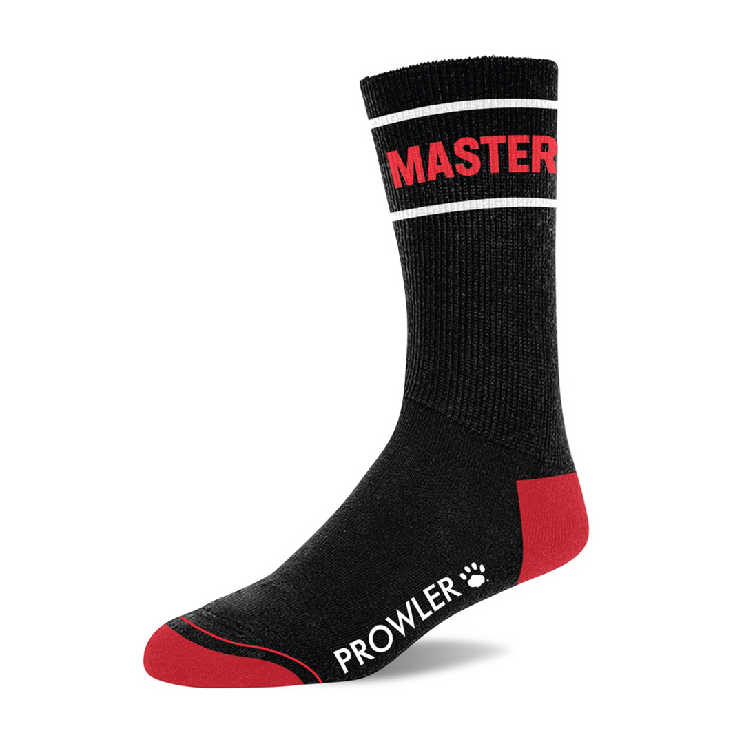 Master Socks - Schwarz/Rot