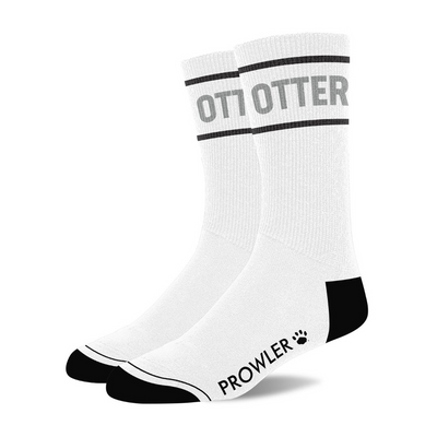 Otter Socken - Weiß/Grau