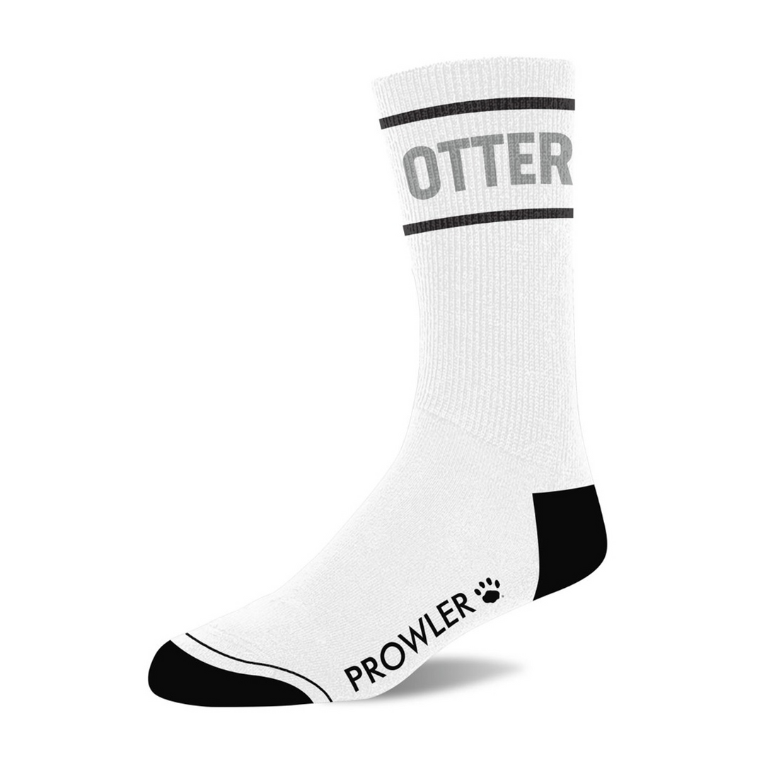 Otter Socken - Weiß/Grau