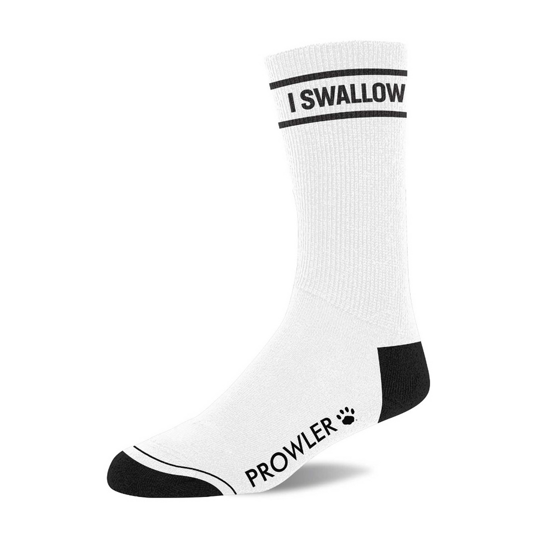 Ich Schlucke Socken - Weiß/Schwarz