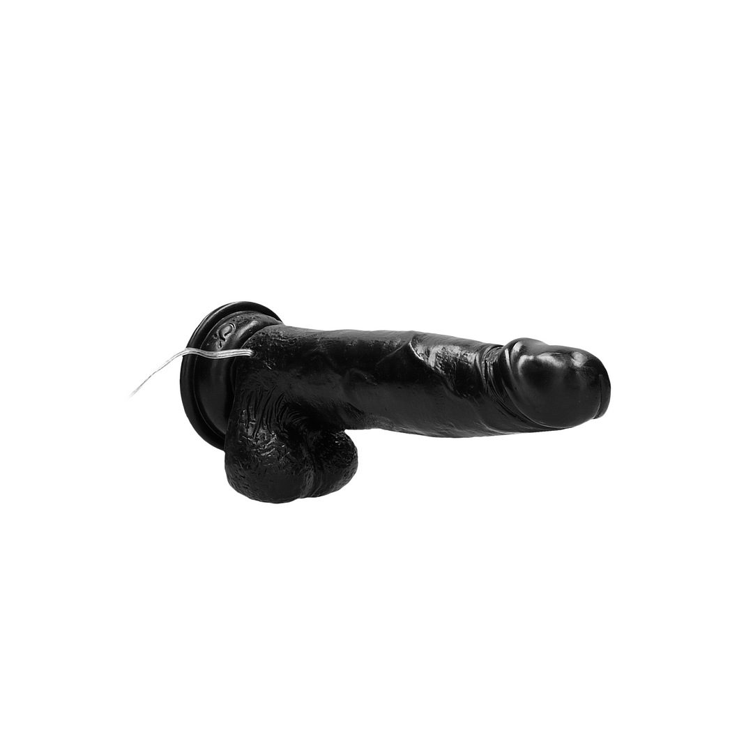 Vibrierender realistischer Penis mit Hodensack - 8 / 20 cm