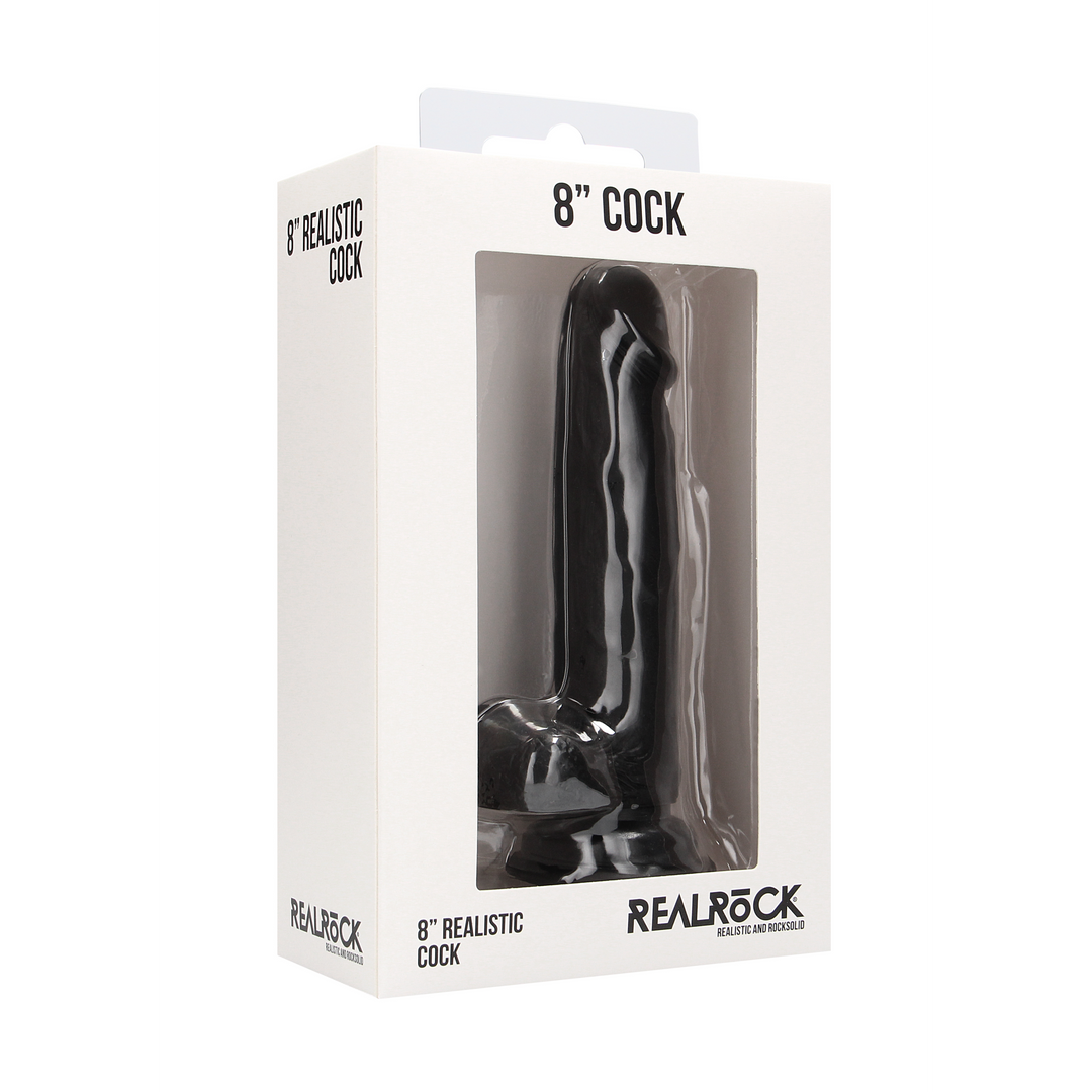 Realistischer Schwanz mit Hodensack - 8 / 20 cm