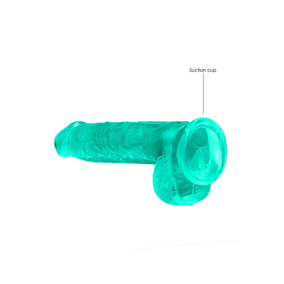Realistischer Dildo mit Balls - 6 / 15 cm
