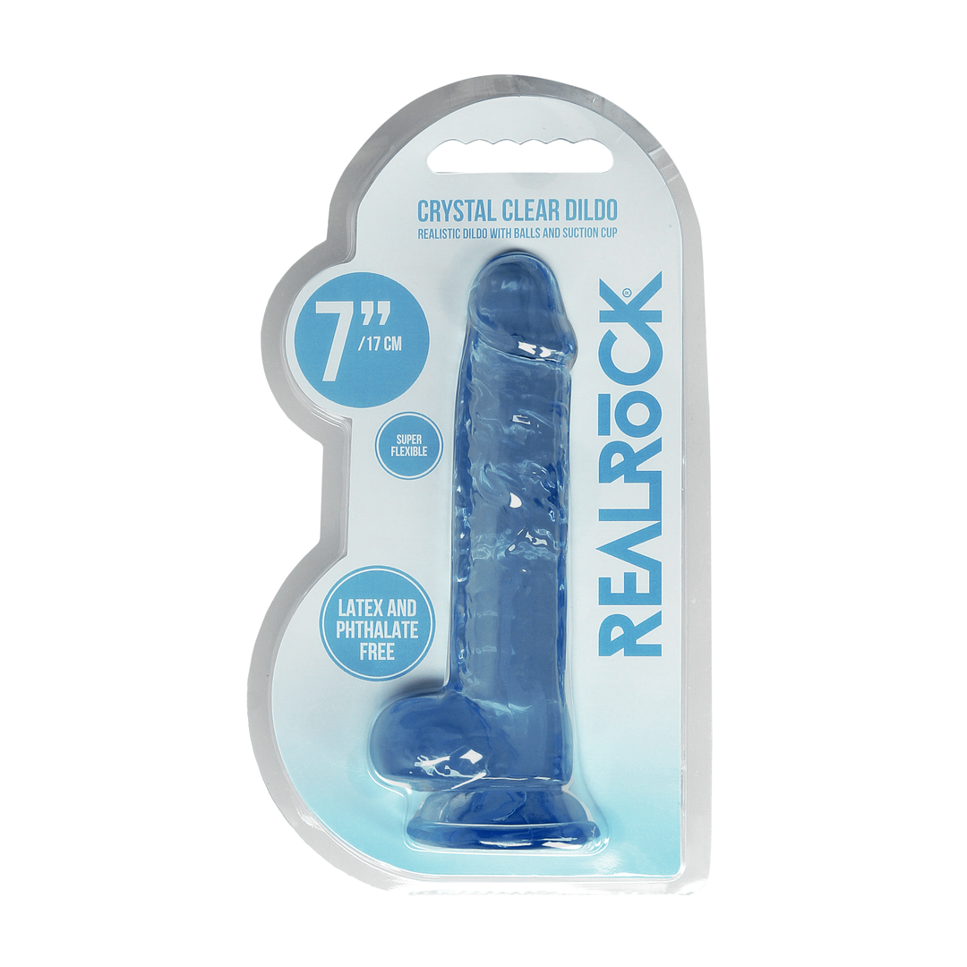 Realistischer Dildo mit Balls - 7 / 17 cm