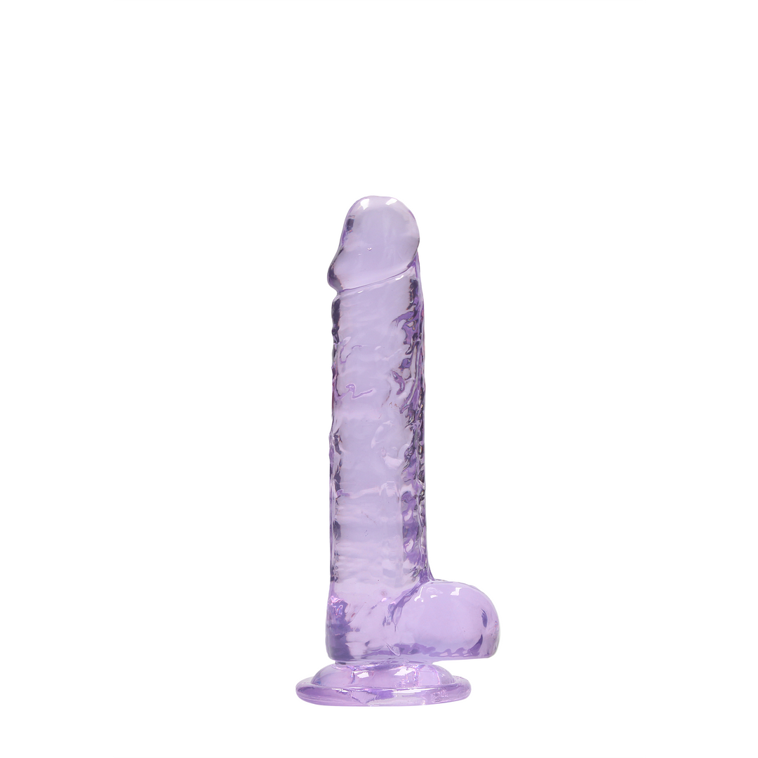 Realistischer Dildo mit Balls - 7 / 18 cm