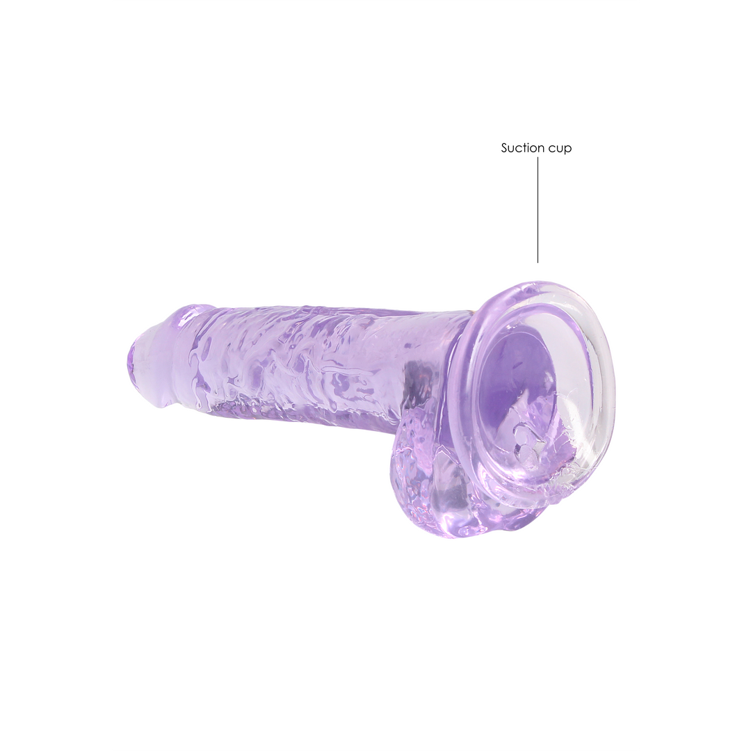 Realistischer Dildo mit Balls - 7 / 18 cm