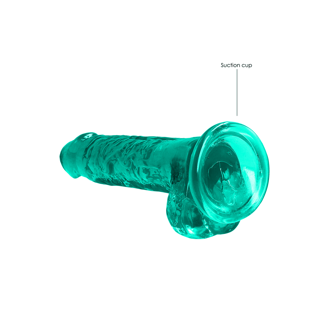 Realistischer Dildo mit Balls - 7 / 17 cm