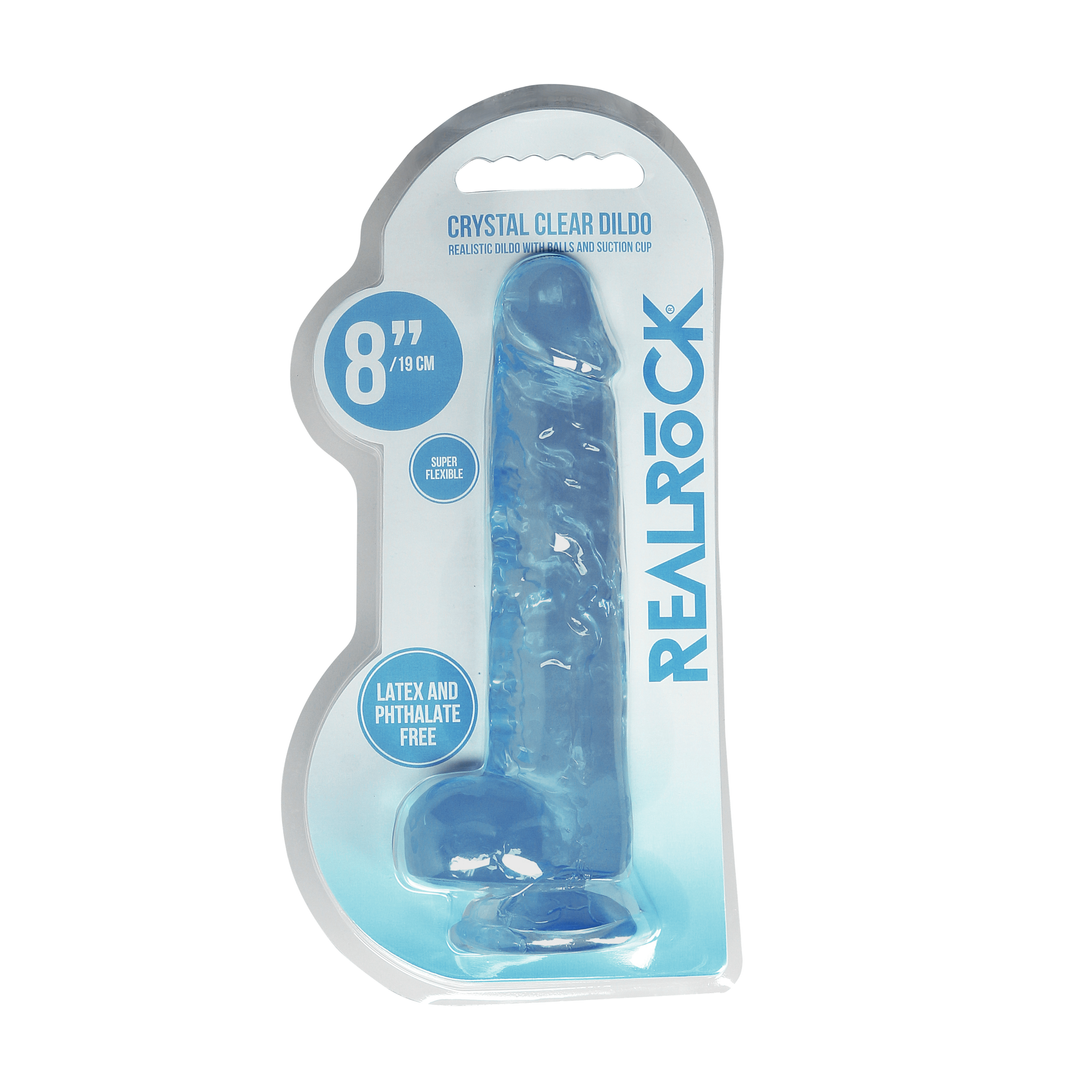 Realistischer Dildo mit Balls - 8 / 21 cm
