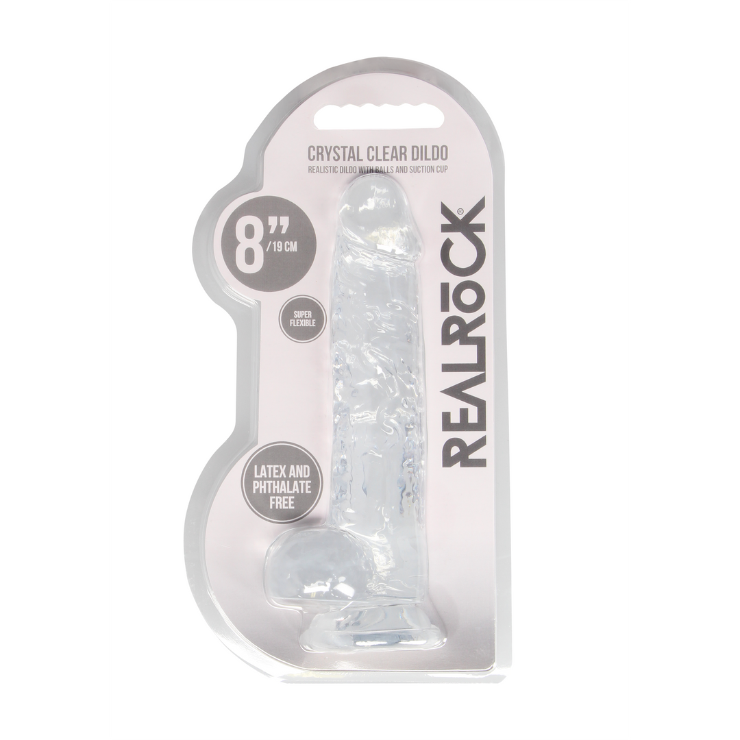 Realistischer Dildo mit Balls - 8 / 21 cm