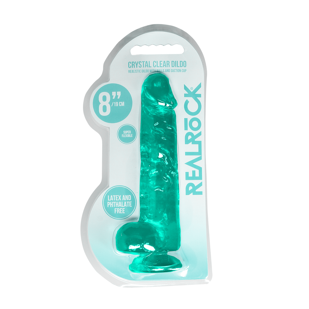 Realistischer Dildo mit Balls - 8 / 21 cm