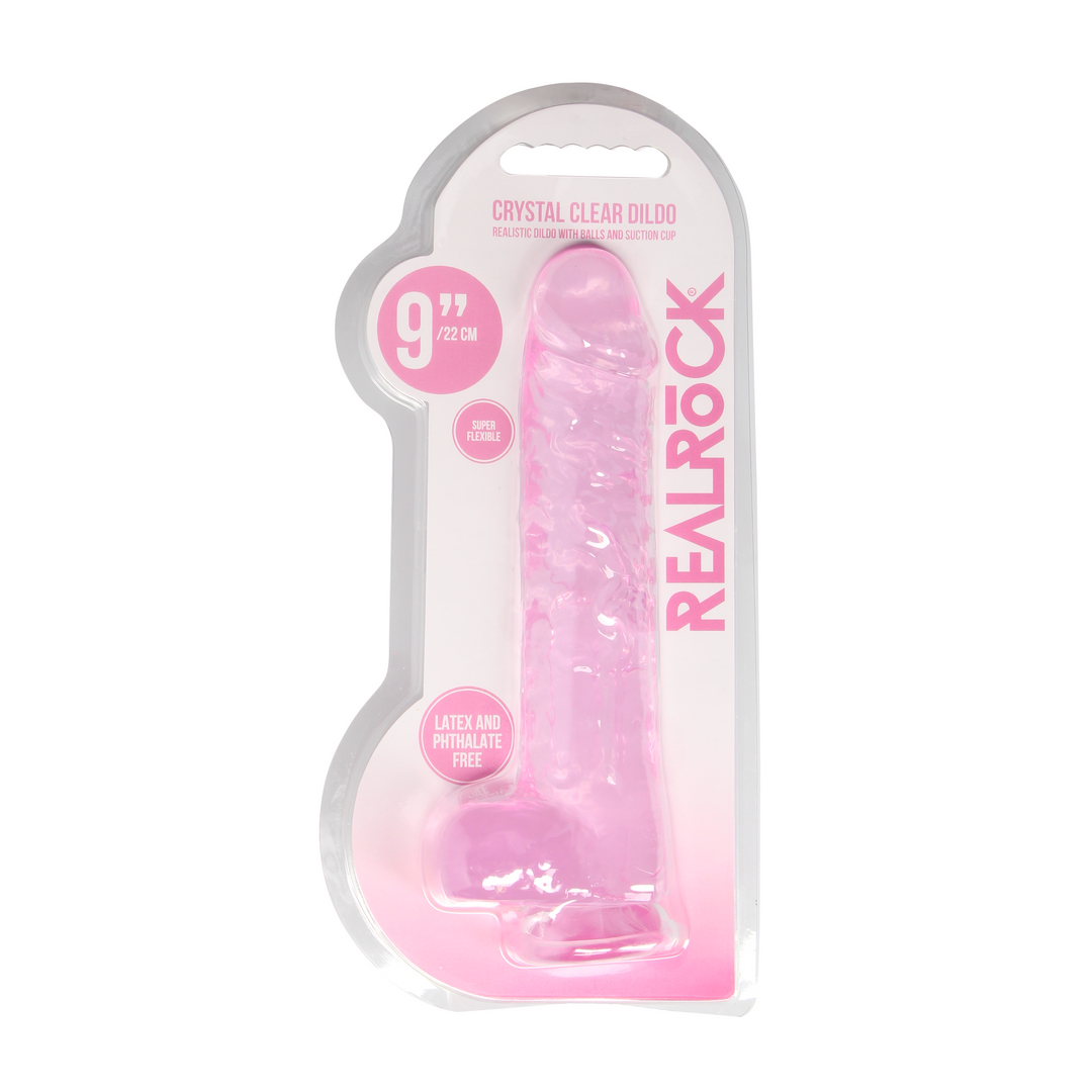 Realistischer Dildo mit Balls - 9 / 23 cm