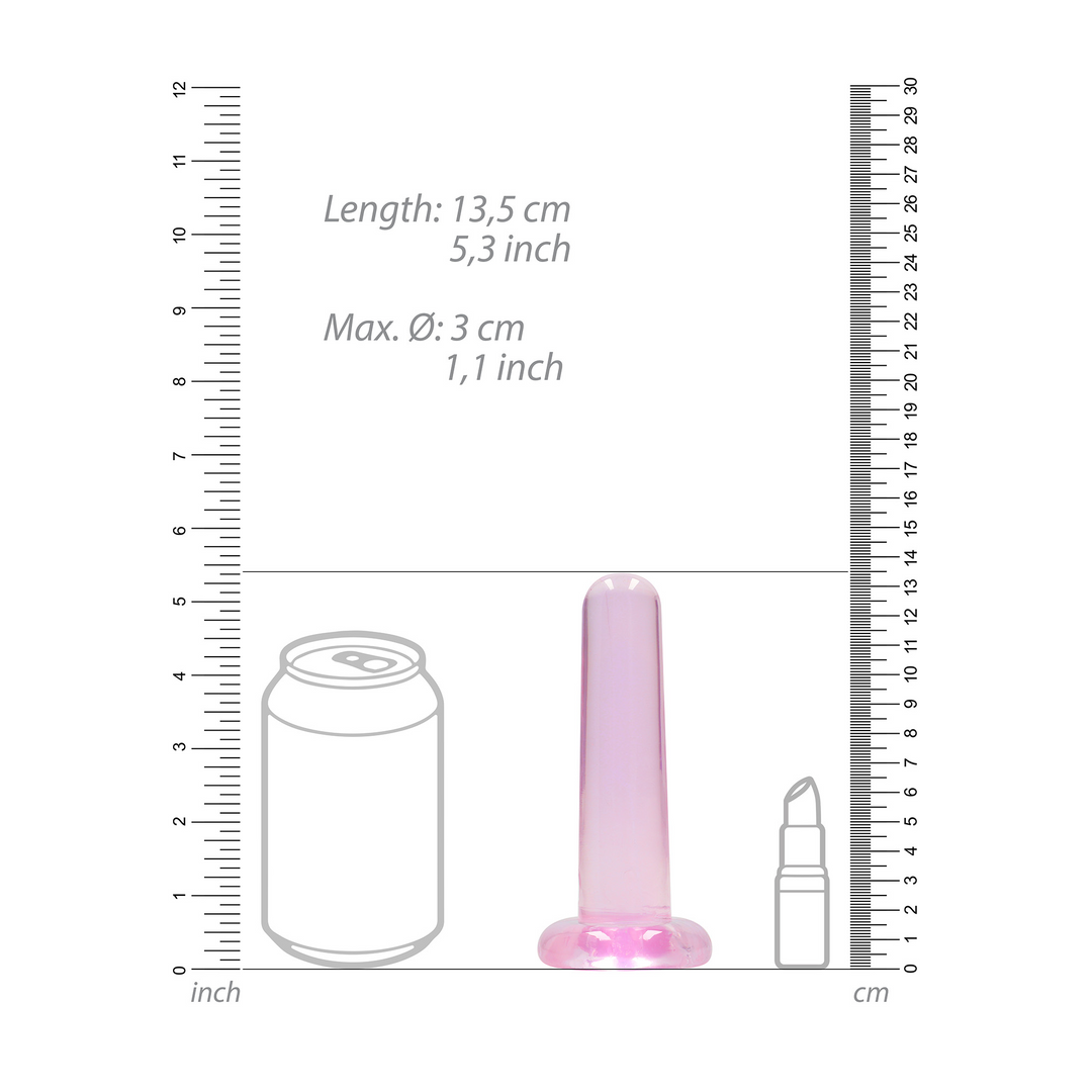 Nicht-realistische Dildo mit Saugnapf - 5 / 13,5 cm