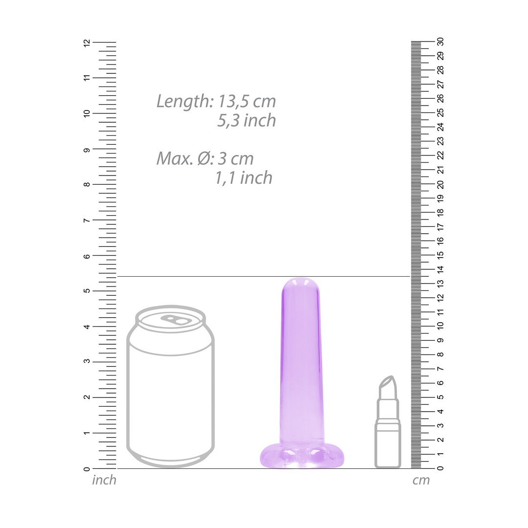 Nicht-realistische Dildo mit Saugnapf - 5 / 13,5 cm