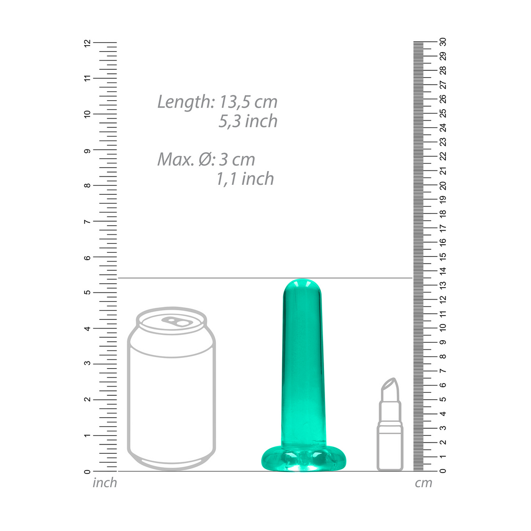 Nicht-realistische Dildo mit Saugnapf - 5 / 13,5 cm