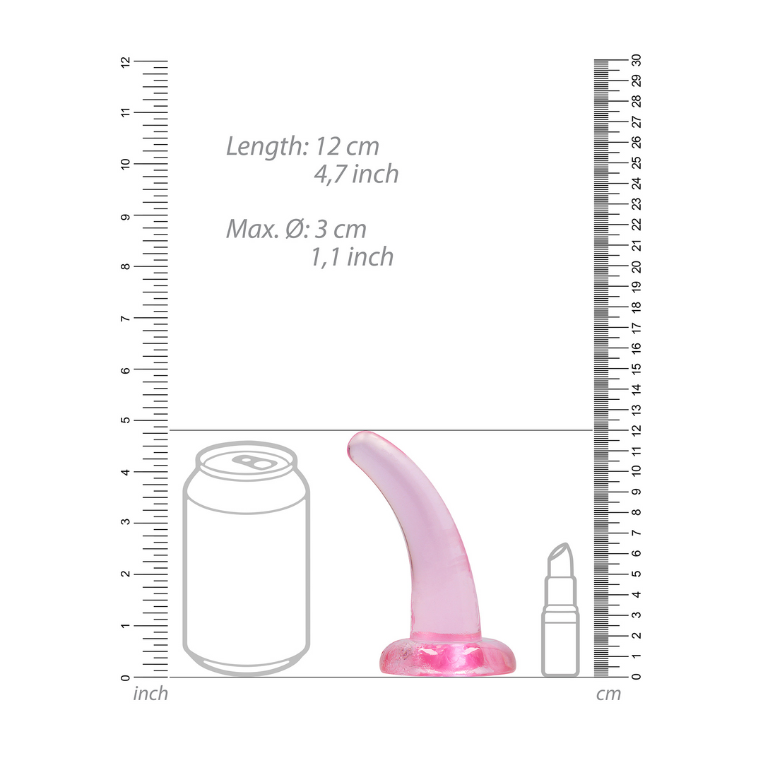 Nicht-realistische Dildo mit Saugnapf - 5 / 11,5 cm