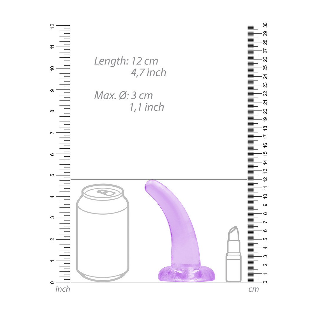 Nicht-realistische Dildo mit Saugnapf - 5 / 11,5 cm
