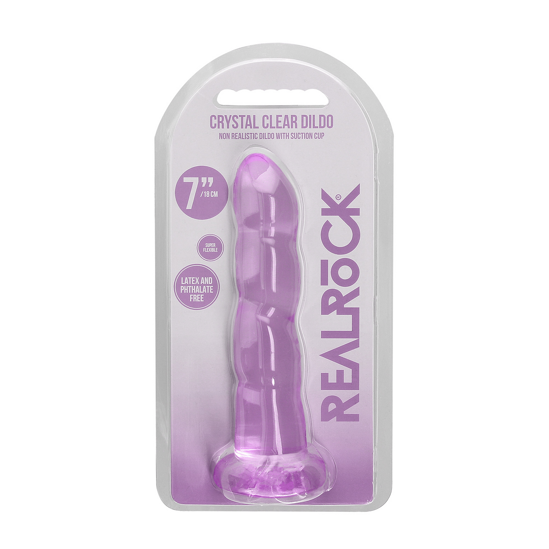 Nicht-realistische Dildo mit Saugnapf - 7 / 17 cm