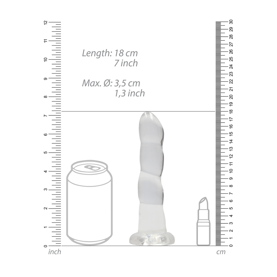 Nicht-realistische Dildos mit Saugnapf - 7 / 17 cm