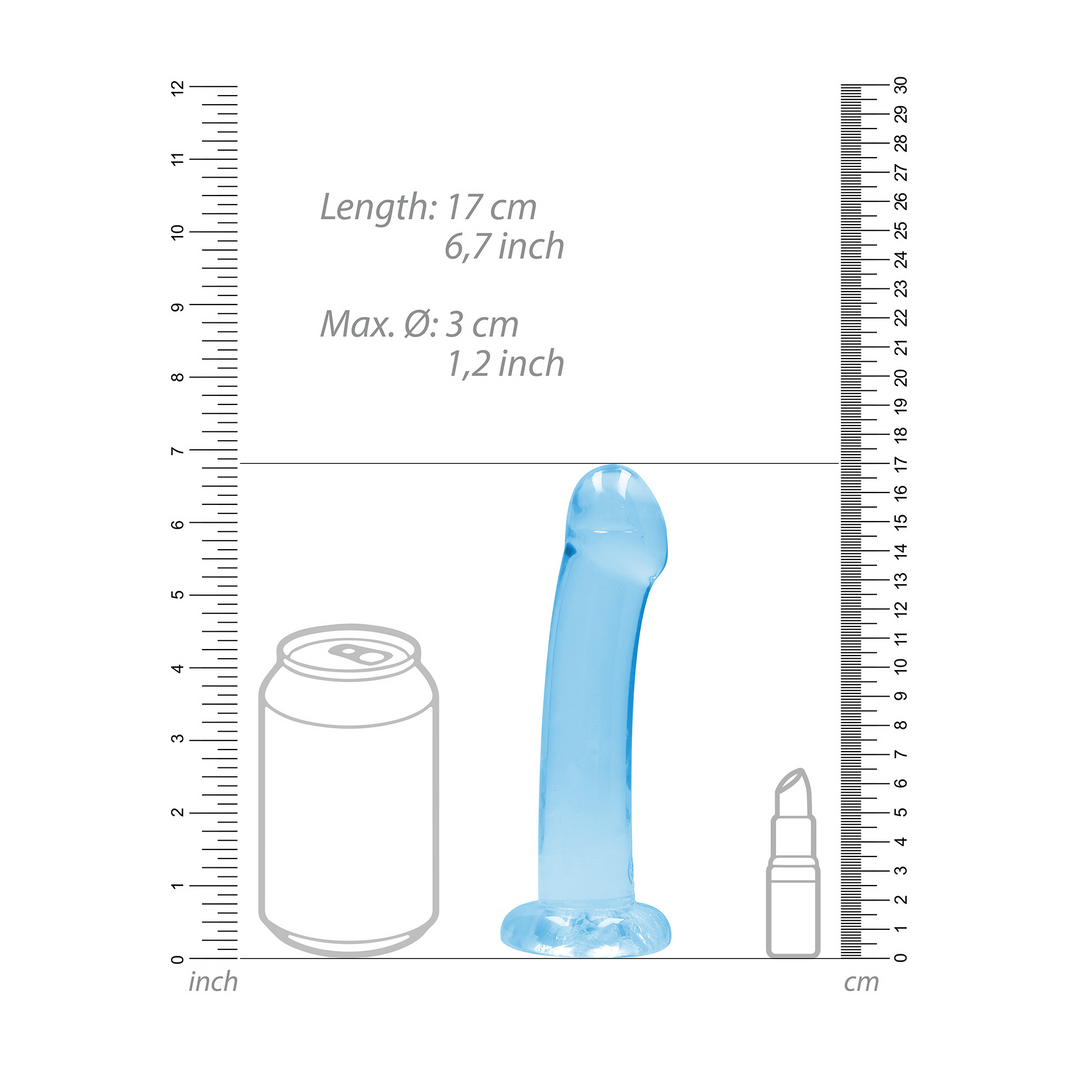 Nicht-realistischer Dildo mit Saugfuß - 7 / 17 cm