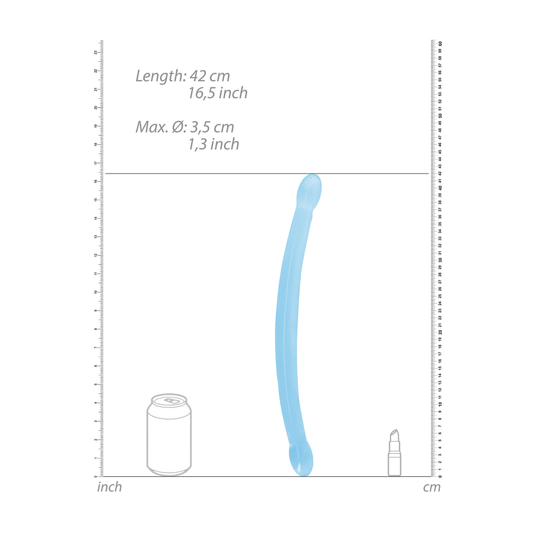 Nicht-realistische Doppel-Dong - 17 / 42 cm