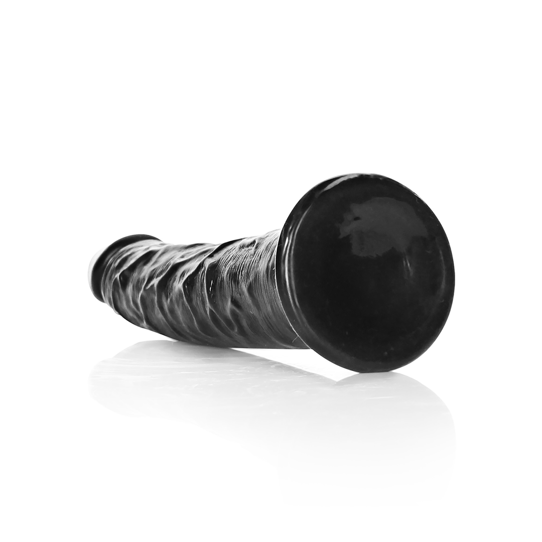 Slim realistischer Dildo mit Saugnapf - 6 / 15,5 cm