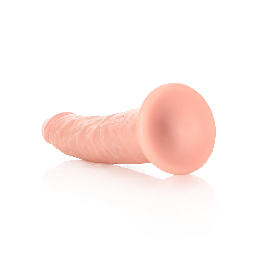 Schlanker realistischer Dildo mit Saugnapf - 6 / 15,5 cm